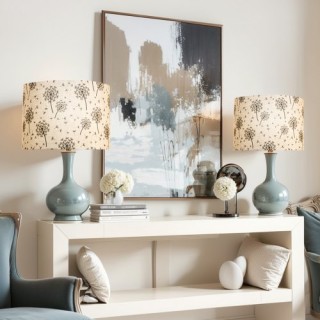 VEVOR Σετ 2 Καπέλων Λάμπας 13x13x10 εκ. με Σχέδιο Ανεμώνη YZXDZ1310...