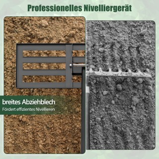 Costway Μεταλλική Ράβδος Εξομάλυνσης Χλοοτάπητα με Εργονομική Λαβή ... Costway Μεταλλική Ράβδος Εξομάλυνσης Χλοοτάπητα με Εργονομική Λαβή ...