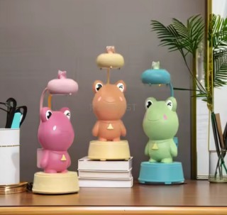 Παιδικό Φωτάκι Νυκτός – Ροζ Βατραχάκι LED 10,4 x 10,4 x 18,3 cm 590...