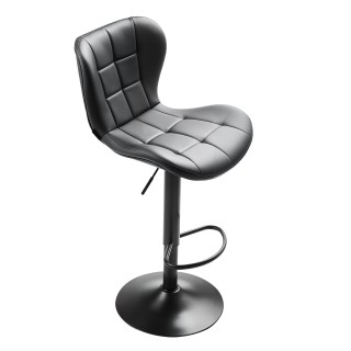 VEVOR Σετ 2 Μπαρ Σκαμπό PU Δέρμα, Ρυθμιζόμενο Ύψος, Μαύρο, 18.50x21... VEVOR Σετ 2 Μπαρ Σκαμπό PU Δέρμα, Ρυθμιζόμενο Ύψος, Μαύρο, 18.50x21...