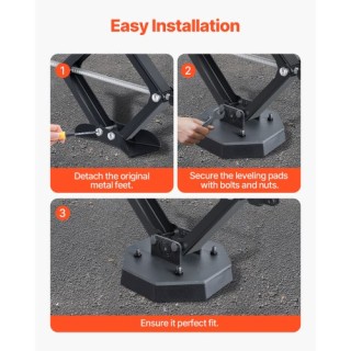 VEVOR Μαξιλάρια Εξισορρόπησης Τροχόσπιτου 5000 lbs 4 Τεμ Καουτσούκ ... VEVOR Μαξιλάρια Εξισορρόπησης Τροχόσπιτου 5000 lbs 4 Τεμ Καουτσούκ ...