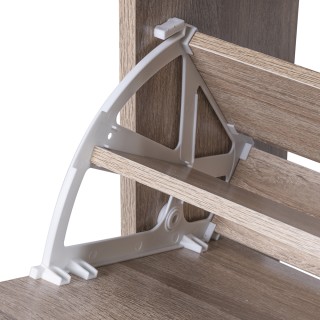 Galileo Ντουλάπι παπουτσιών με 2 ανακλινόμενες πόρτες 63x24xh80 εκ....