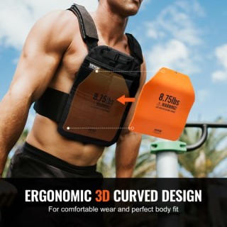 VEVOR Καμπύλες Πλάκες Γιλέκου 2x8.75 LB για Προπόνηση Δύναμης BXG... VEVOR Καμπύλες Πλάκες Γιλέκου 2x8.75 LB για Προπόνηση Δύναμης BXG...