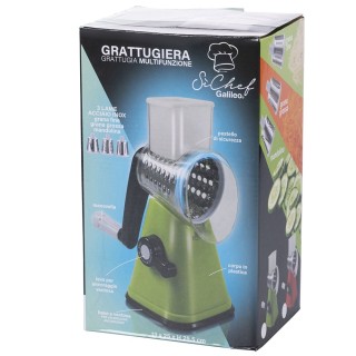 Galileo Πολυλειτουργικό χειροκίνητο τρίφτης με 3 εναλλάξιμες λεπίδε...