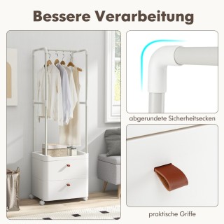 Costway Πολυλειτουργική Κρεμάστρα Ρούχων με Καλύτερη Κατασκευή και... Costway Πολυλειτουργική Κρεμάστρα Ρούχων με Καλύτερη Κατασκευή και...