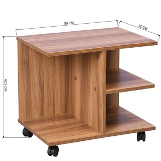 BAKAJI  Πολυλειτουργικό τραπεζάκι σαλονιού, βάση τηλεόρασης, περιοδ...