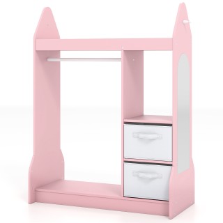 Costway Παιδική Ντουλάπα Μικρών Παιχνιδιών με Ακρυλικό Καθρέφτη και... Costway Παιδική Ντουλάπα Μικρών Παιχνιδιών με Ακρυλικό Καθρέφτη και...