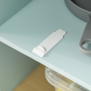 AIYAPLAY Παιδική Κουζίνα Παιχνίδι με Εστίες και Ντουλάπια, από Ατσ... AIYAPLAY Παιδική Κουζίνα Παιχνίδι με Εστίες και Ντουλάπια, από Ατσ...