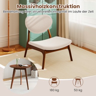 Costway  Σετ Καθιστικού 3τμχ: Άνετες Πολυθρόνες & Βοηθητικό Τραπεζά...