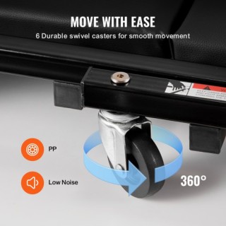 VEVOR 40 Πτυσσόμενο Σκαμπό Συνεργείου 450 lbs  KZDXCTBYXJ40CJ62RV0