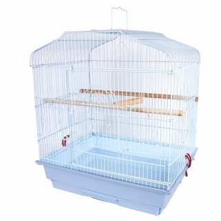 BAKAJI Κλουβί Πουλιών Λευκό για Πτηνά Παπαγάλους Τροφοδότες 46.5x3... BAKAJI Κλουβί Πουλιών Λευκό για Πτηνά Παπαγάλους Τροφοδότες 46.5x3...