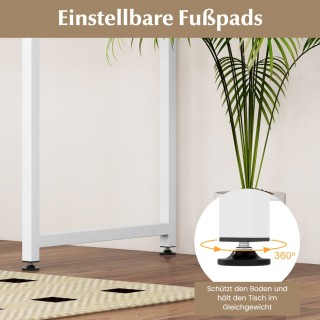 Costway Πολυλειτουργικό Γραφείο Υπολογιστή με Μεταλλικό Σκελετό κα... Costway Πολυλειτουργικό Γραφείο Υπολογιστή με Μεταλλικό Σκελετό κα...