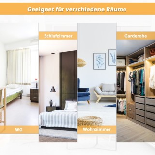 Costway Πολυλειτουργικός Καθρέφτης Πόρτας/Τοίχου Ολόσωμος με Αντικ... Costway Πολυλειτουργικός Καθρέφτης Πόρτας/Τοίχου Ολόσωμος με Αντικ...