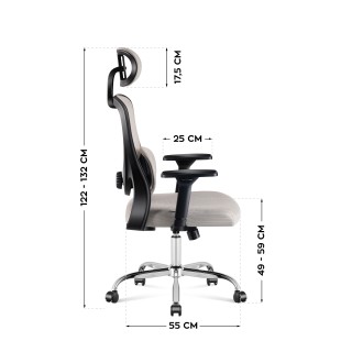 MarkAdler Περιστρεφόμενη Καρέκλα Διευθυντή Manager 3.2  Γκρι 590379...