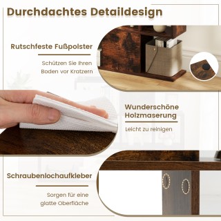 Costway Σύγχρονο 5-ώροφος Ξύλινος Χωριστής Στυλ Σκάλας για Βιβλία 1... Costway Σύγχρονο 5-ώροφος Ξύλινος Χωριστής Στυλ Σκάλας για Βιβλία 1...