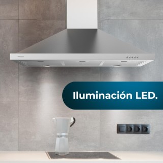 Απορροφητήρας Καμινάδα 90cm Bolero 165 W Inox CEC-02844 Cecotec Απορροφητήρας Καμινάδα 90cm Bolero 165 W Inox CEC-02844 Cecotec