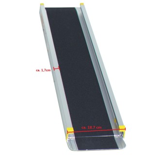 Costway  Φορητή και Ελαφριά Ράμπα Αλουμινίου με Τηλεσκοπική Λειτουρ...