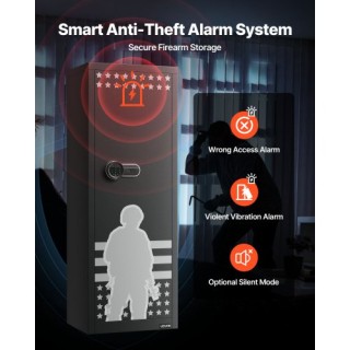 VEVOR Οπλοθήκη 10-12 Θέσεων με Γρήγορη Πρόσβαση και Ψηφιακή Κλειδαρ...