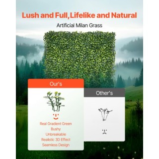 VEVOR Πάνελ Τεχνητού Γρασιδιού 40 x 120 για Διακόσμηση PJSRZZWQ1PC4... VEVOR Πάνελ Τεχνητού Γρασιδιού 40 x 120 για Διακόσμηση PJSRZZWQ1PC4...