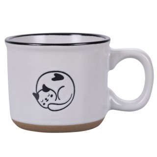 Villa DEste Σετ 6 φλιτζάνια καφέ 90 ml σε κεραμικό με χερούλι Cat ... Villa DEste Σετ 6 φλιτζάνια καφέ 90 ml σε κεραμικό με χερούλι Cat ...