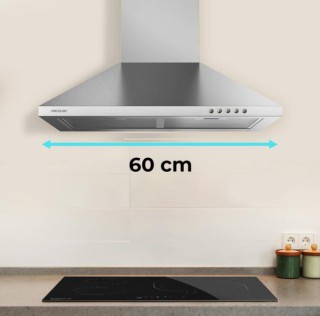 Απορροφητήρας Bolero Flux PM 903500 60 cm Ανοξείδωτο Ατσάλι 65 W CE...
