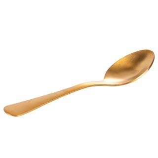 Galileo Σετ 6 Κουταλιών Καφέ από Ανοξείδωτο Ατσάλι σε Σατινέ Χρυσό ...