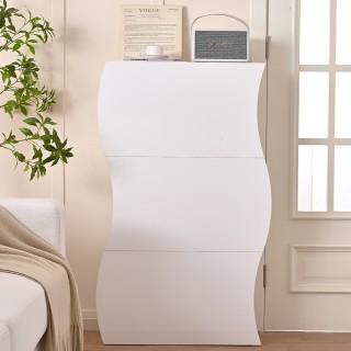 Shally Dogan Παπουτσοθήκη Εισόδου σε Γυαλιστερό Ξύλο ONDE 3 Πόρτες... Shally Dogan Παπουτσοθήκη Εισόδου σε Γυαλιστερό Ξύλο ONDE 3 Πόρτες...