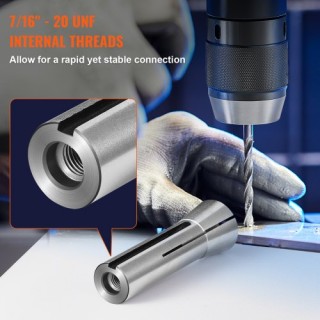 VEVOR Σετ 13 Κολετών Ακριβείας R8, 1/8 - 7/8, Χάλυβας 45#, για Φρέ... VEVOR Σετ 13 Κολετών Ακριβείας R8, 1/8 - 7/8, Χάλυβας 45#, για Φρέ...