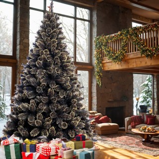 BAKAJI Χριστουγεννιάτικο Δέντρο Πολυτελείας 240εκ 1434 Κλαδιά Μαύρ... BAKAJI Χριστουγεννιάτικο Δέντρο Πολυτελείας 240εκ 1434 Κλαδιά Μαύρ...