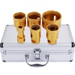 Σετ Διαμαντοτρύπανων VEVOR 6 τεμ. για Κεραμικά & Μάρμαρο KKQ6TJ000... Σετ Διαμαντοτρύπανων VEVOR 6 τεμ. για Κεραμικά & Μάρμαρο KKQ6TJ000...