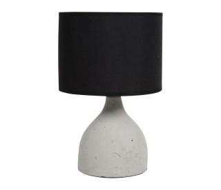 Ostaria Λάμπα Τσιμέντου Portland Γκρι και Μαύρη -36142