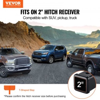 VEVOR Σκαλοπάτι Ρυμούλκησης για 2 Υποδοχή Προφυλακτήρα Αυτοκινήτου ... VEVOR Σκαλοπάτι Ρυμούλκησης για 2 Υποδοχή Προφυλακτήρα Αυτοκινήτου ...