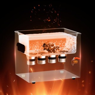 VEVOR 10L Υπερηχητικός Καθαριστής με Θερμαντήρα, Χρονοδιακόπτη & Κ... VEVOR 10L Υπερηχητικός Καθαριστής με Θερμαντήρα, Χρονοδιακόπτη & Κ...