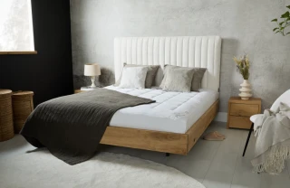 Gesteppte Premium Matratzenauflage - Matratzenschoner 90x200cm 87206...
