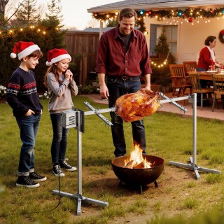 VEVOR Ηλεκτρική Σούβλα BBQ 8 Επιπέδων με Ικανότητα Φορτίου 60kg KZS... VEVOR Ηλεκτρική Σούβλα BBQ 8 Επιπέδων με Ικανότητα Φορτίου 60kg KZS...