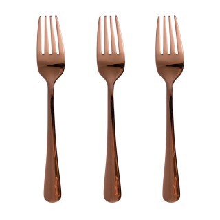 Galileo Σετ 3 Ματ Χάλκινες Ανοξείδωτες Πιρούνες 5TH Avenue 5912405 Galileo Σετ 3 Ματ Χάλκινες Ανοξείδωτες Πιρούνες 5TH Avenue 5912405