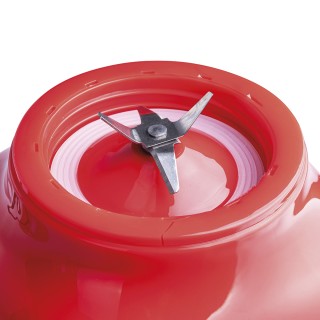 Kooper Κόκκινο ηλεκτρικό μπλέντερ με γυάλινη κανάτα 1,5 L ανοξείδωτ... Kooper Κόκκινο ηλεκτρικό μπλέντερ με γυάλινη κανάτα 1,5 L ανοξείδωτ...