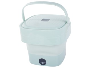 Φορητό Αναδιπλούμενο Πλυντήριο Ρούχων Ταξιδιού 40W  24,5 x 26,5 x 2...