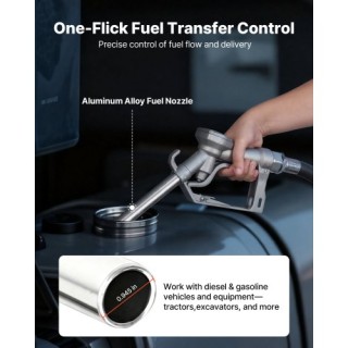 VEVOR Αντλία Μεταφοράς Καυσίμου 12V, 57 Λ/λεπτό, Χυτοσιδηρή Αντλία ... VEVOR Αντλία Μεταφοράς Καυσίμου 12V, 57 Λ/λεπτό, Χυτοσιδηρή Αντλία ...