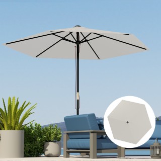 Outsunny  Ανταλλακτικό πανί για ομπρέλα Ø3 μ με αεραγωγούς για σκελ...