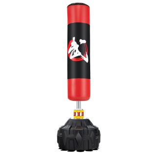 Costway 178 εκ Ελεύθερα Στεκόμενος Σάκος Πυγμαχίας με Γεμιζόμενη Βε...