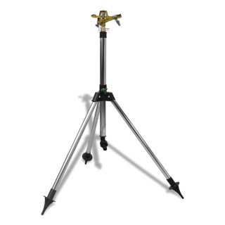 vidaXL Εκτοξευτήρας Ποτίσματος Κήπου Κρουστικός Ψευδάργυρου με Τρίπ... vidaXL Εκτοξευτήρας Ποτίσματος Κήπου Κρουστικός Ψευδάργυρου με Τρίπ...