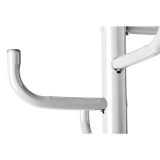 BAKAJI Κρεμάστρα Μεταλλική με 6 Γάντζους Χρώμα Λευκό 38x38x176 02... BAKAJI Κρεμάστρα Μεταλλική με 6 Γάντζους Χρώμα Λευκό 38x38x176 02...