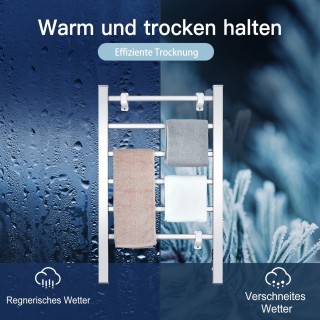 Costway 2 σε 1 Θερμαντήρας Πετσετών με 6 Ράβδους για Τοίχο ή Ελεύθ... Costway 2 σε 1 Θερμαντήρας Πετσετών με 6 Ράβδους για Τοίχο ή Ελεύθ...