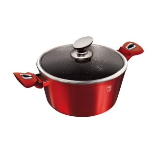 Berlinger Haus Αντικολλητική Κατσαρόλα 4,1 lt/  24cm σε Burgundy Χρ...