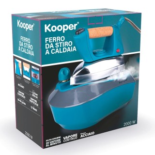 Kooper Σίδερο με boiler 850 ml συνεχής ατμός πλάκα από ατσάλι 2000 ...