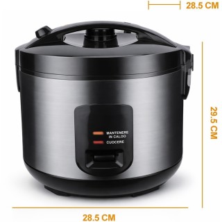 BAKAJI Συμπαγής Ηλεκτρική Μαγειρική Συσκευή Ρυζιού 4L με Αυτόματο, ... BAKAJI Συμπαγής Ηλεκτρική Μαγειρική Συσκευή Ρυζιού 4L με Αυτόματο, ...