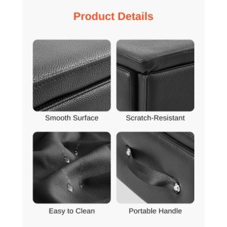 VEVOR Μαύρο Κουτί Πιλάτες για Εξοπλισμό Ρεφορμέρ Ασκήσεων PLTFXMPG0...