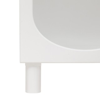 Ξύλινη Παιδική Συρταριέρα με 4 Ράφια 70 x 32 x 76 cm Λευκό 205868 ... Ξύλινη Παιδική Συρταριέρα με 4 Ράφια 70 x 32 x 76 cm Λευκό 205868 ...