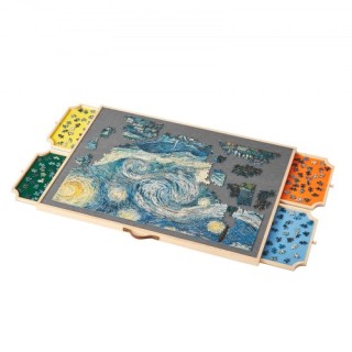 VEVOR Φορητός Ξύλινος Πίνακας Παζλ με Συρτάρια 1500 Κομματιών (86x6... VEVOR Φορητός Ξύλινος Πίνακας Παζλ με Συρτάρια 1500 Κομματιών (86x6...